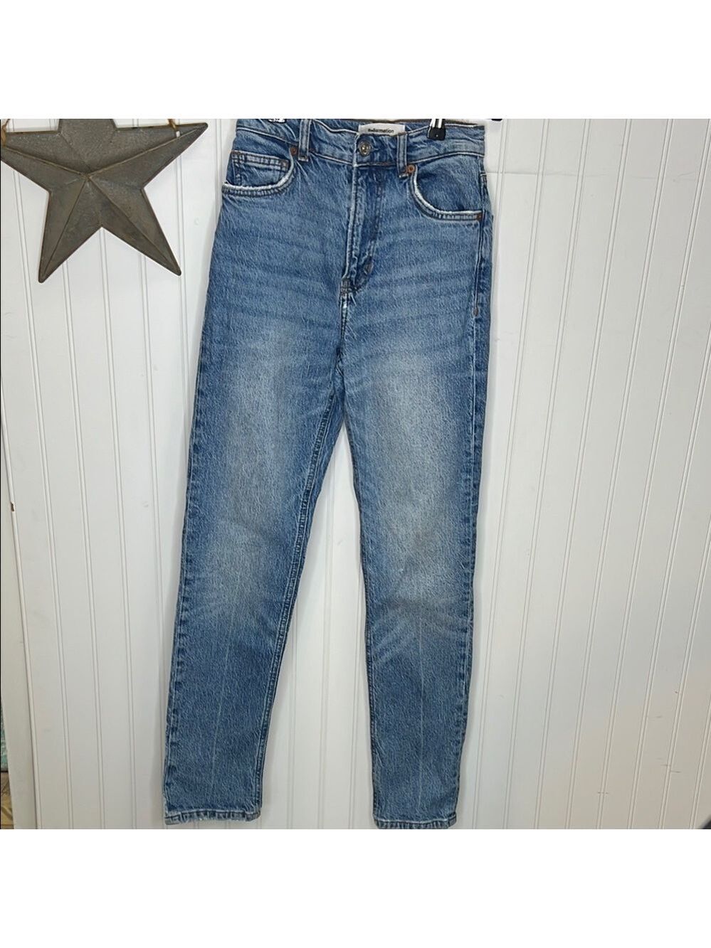 Reformation Liza Ultra High Rise Straight Jeans Size 24